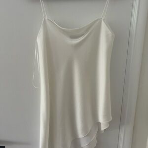 Zara Cream Satin Camisole Top